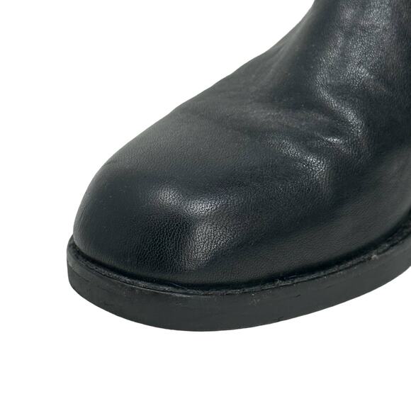 Coach Bailey Safari Boot - Leather & Shearling SUEDED Long Boot - Picture 6 of 14